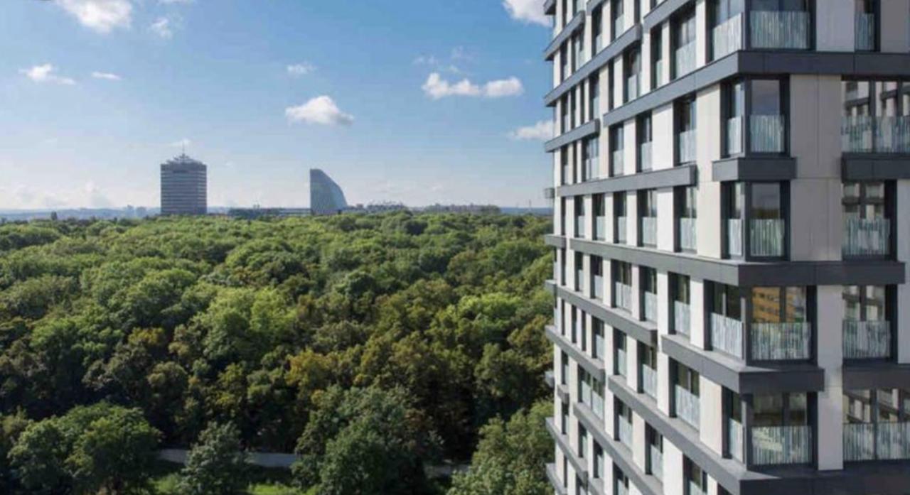 Residence Garden Tower S Balkonem, Garaz Prag Eksteriør billede
