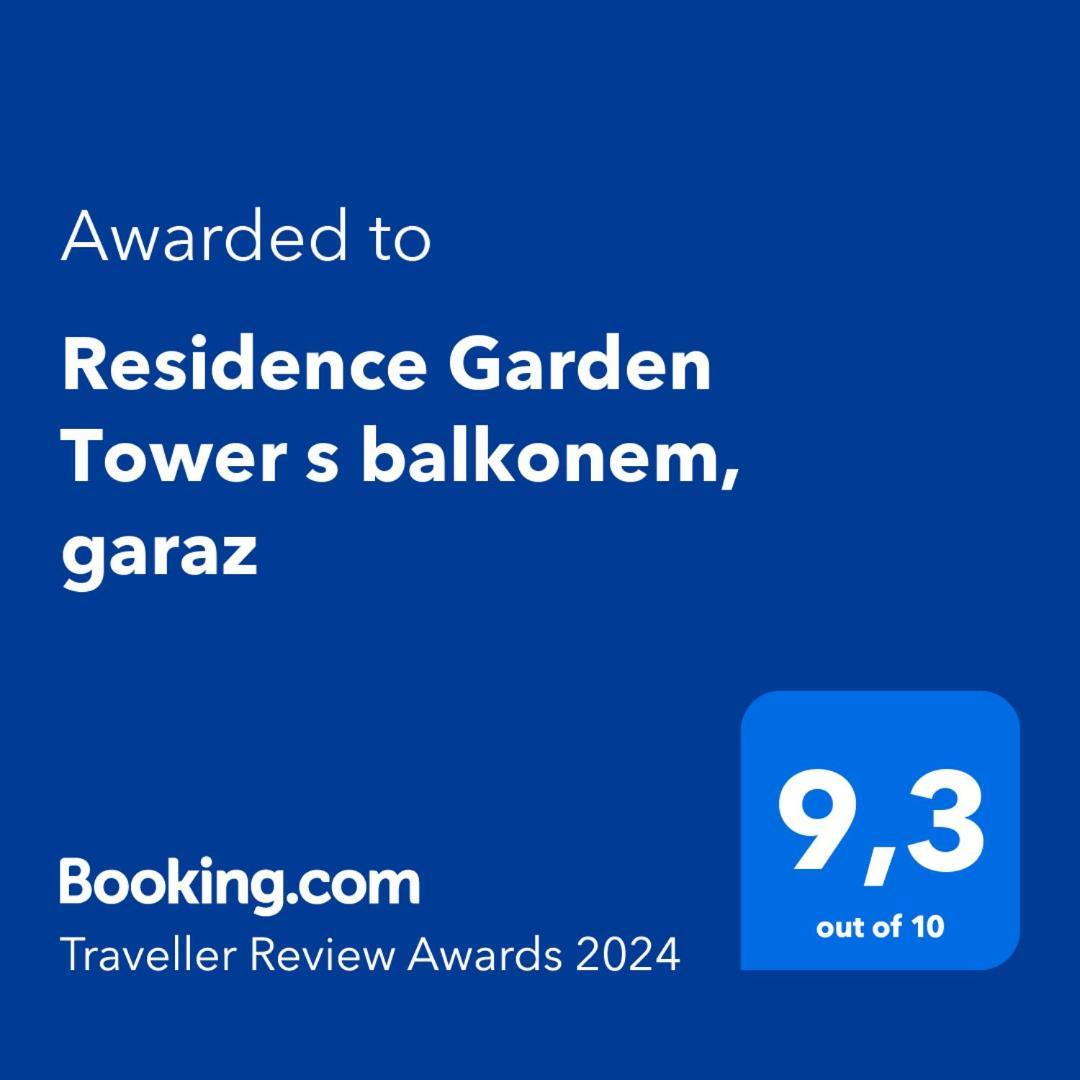 Residence Garden Tower S Balkonem, Garaz Prag Eksteriør billede